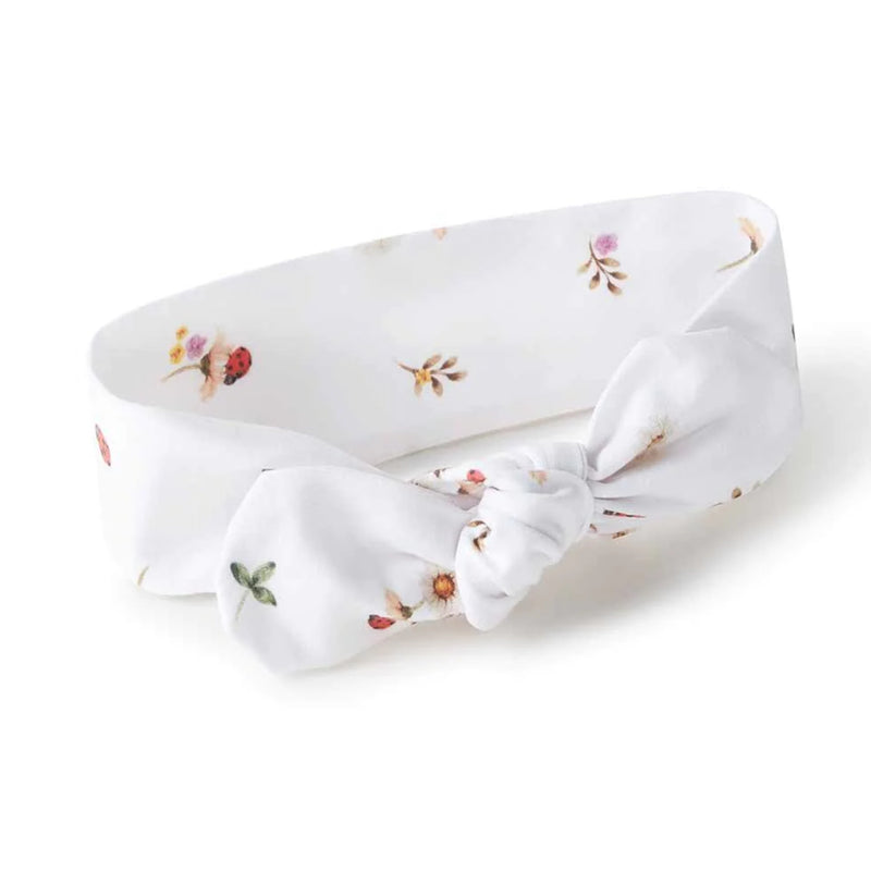 Ladybug Topknot Bless Your Cotton Socks