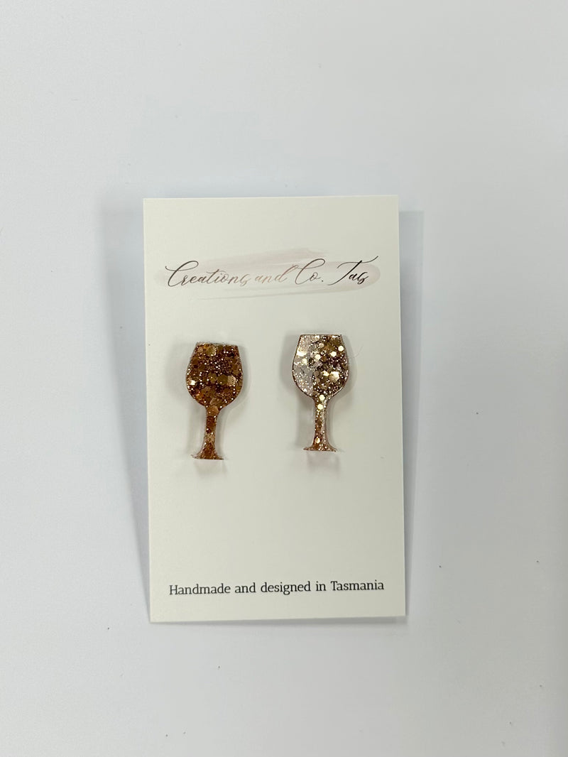 Single Studs - Creations and Co. Tas Handmade Earrings