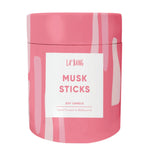 Wooden Wick Candle - Musk Sticks