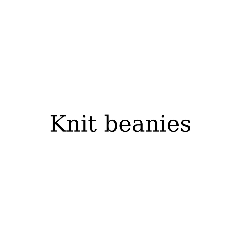 Knit Beanies