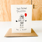 Happy Birthday Trooper Card