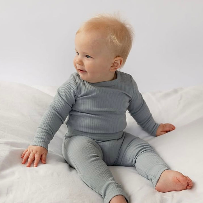 Basics Long Sleeve Body Suit - Sage