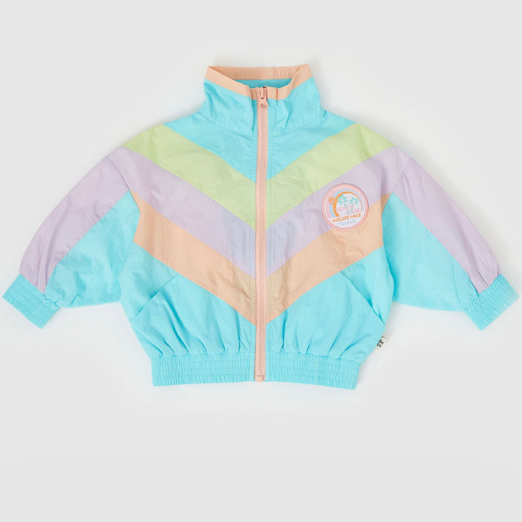 Retro Lightweight Spray Jacket - Lagoon