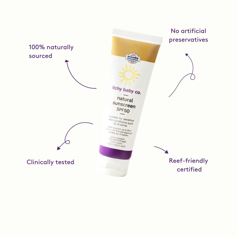 Natural Baby Sunscreen SPF50