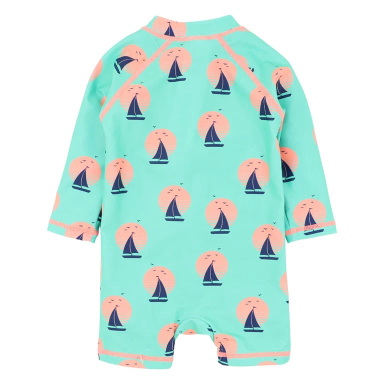 Jarvis Green Long Sleeve Rash Suit