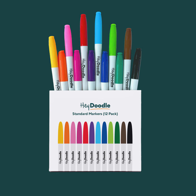 Hey Doodle - Standard Colour Markers