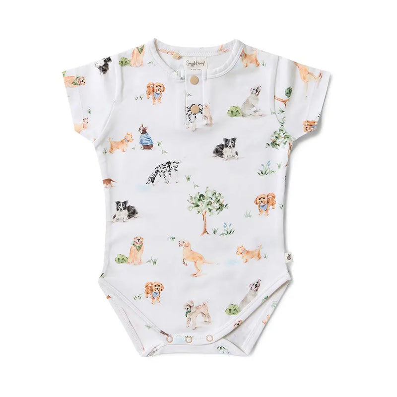 Dog Park Short Sleeve Bodysuit