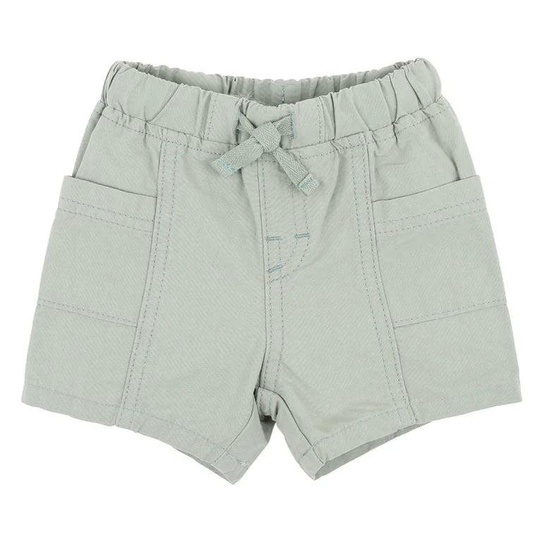 Boys Sage Green Shorts