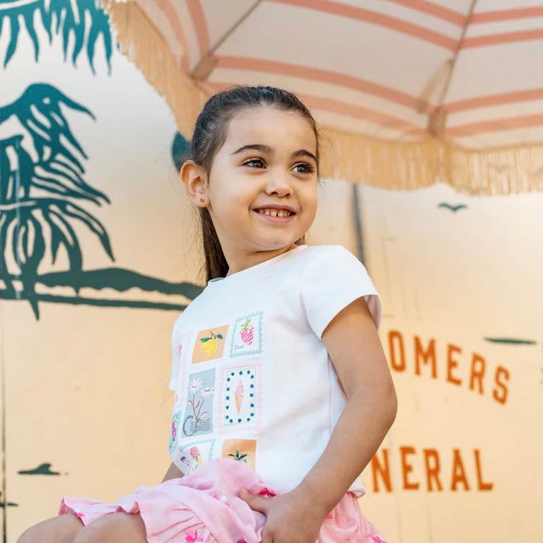 Summer Vacay Holiday Stamp Tee