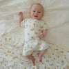 Bear Organic Short Sleeve Zipsuit