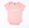 Personalised Name Short Sleeve Onesie