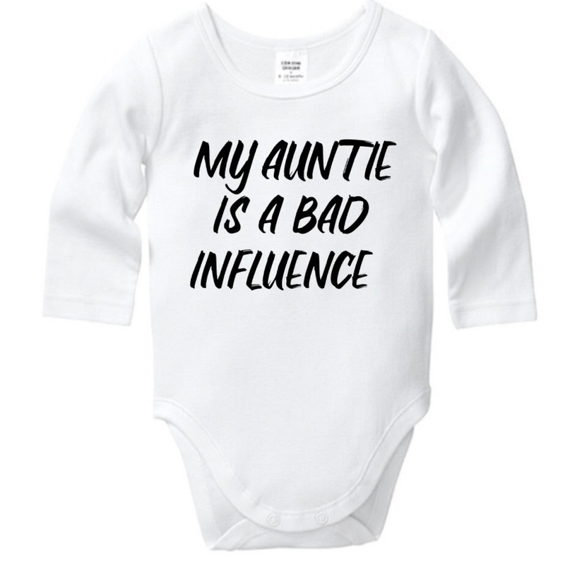 My Auntie is a Bad Influence Onesie
