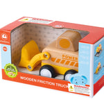 Wooden Friction Bulldozer with Sound and Light