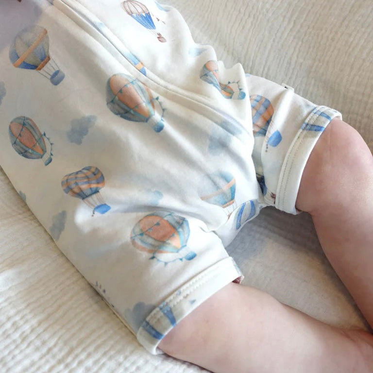 Sky High Organic Short Sleeve Zipsuit