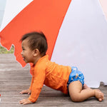 Conway Aqua Nappy