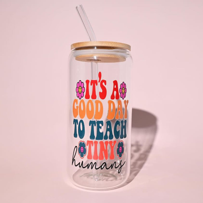 Teacher Glass Tumbler