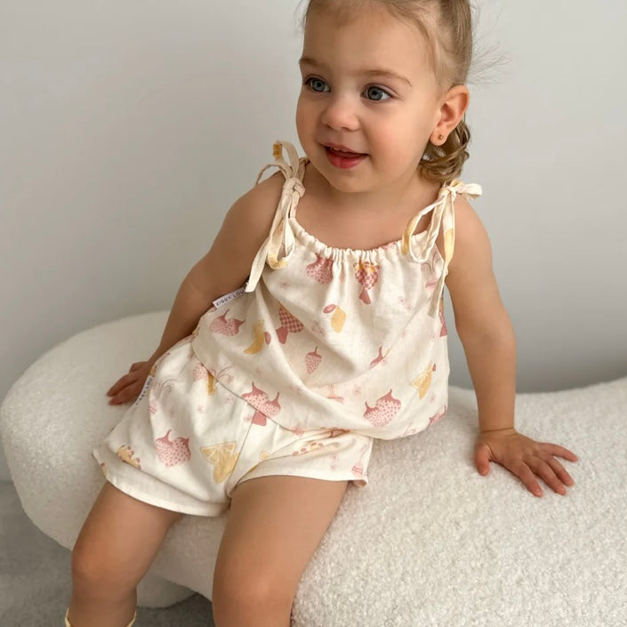 August Tie Singlet - By Ziggy Lou