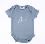 Personalised Name Short Sleeve Onesie