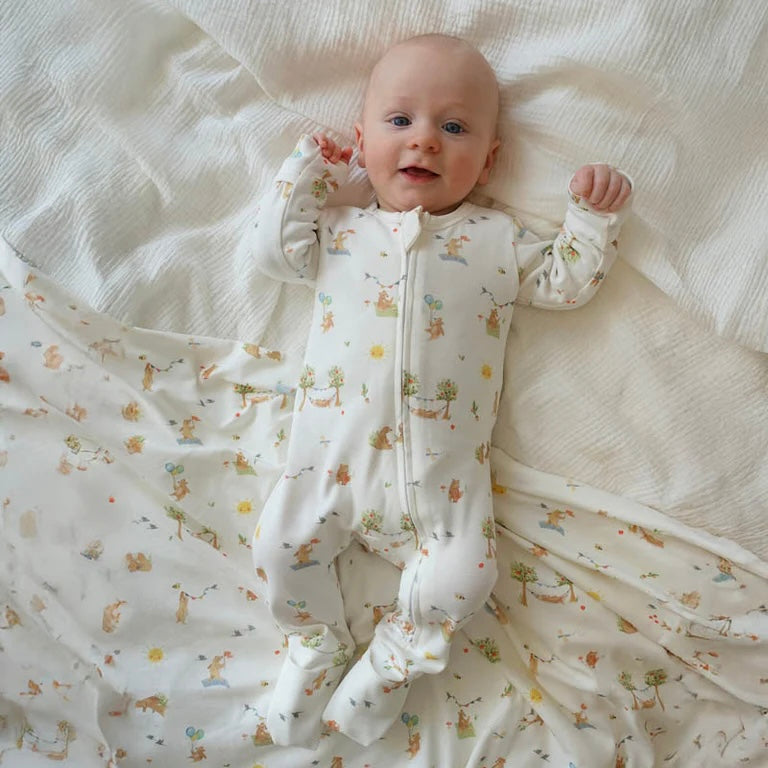 Bea Organic Long Sleeve ZipSuit