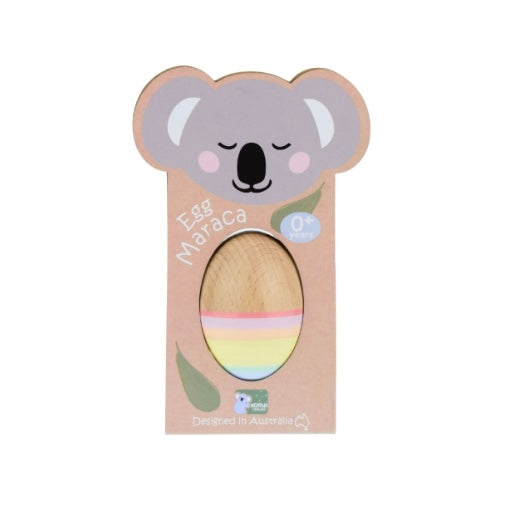 Koala Rainbow Egg Maraca