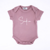 Personalised Name Short Sleeve Onesie
