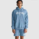 Collage Logo Hoodie Pacific Blue