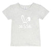 Personalised Bunny Name Tees (size 6-12)