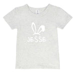 Personalised Bunny Name Tees (size 6-12)