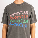 Quattro Regular Tee in Carbon