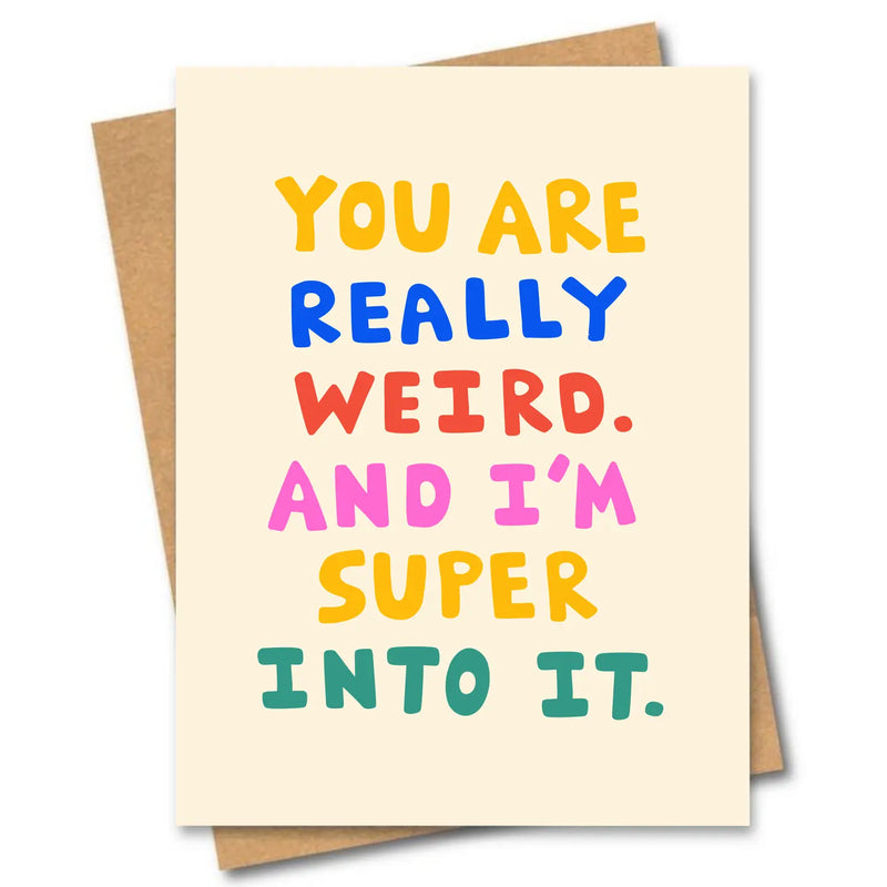 Really Weird Card