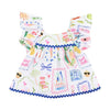 Summer Vacay Ric Rac Top