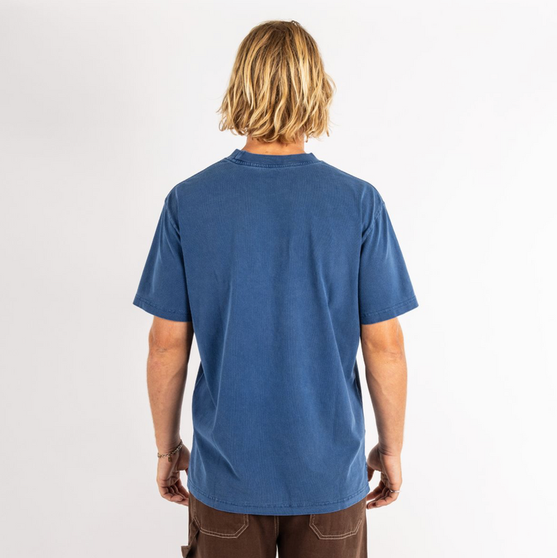 Rising Fun Regular Tee in Navy