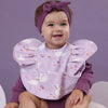Swan Lake Frill Snuggle Bib