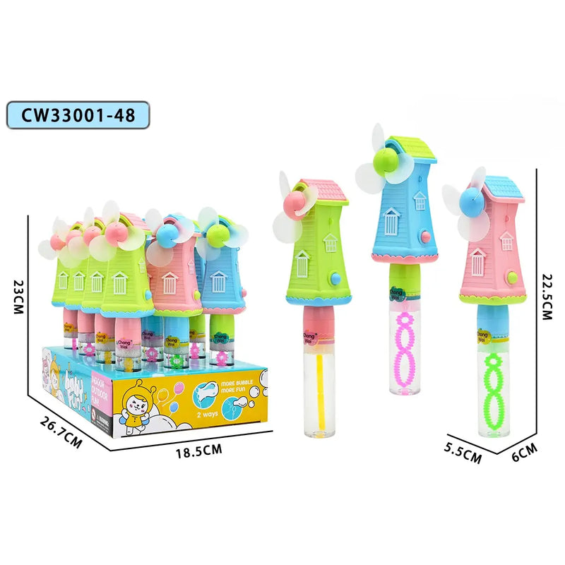 Bubble Wand Battery Operated Treehouse Fan