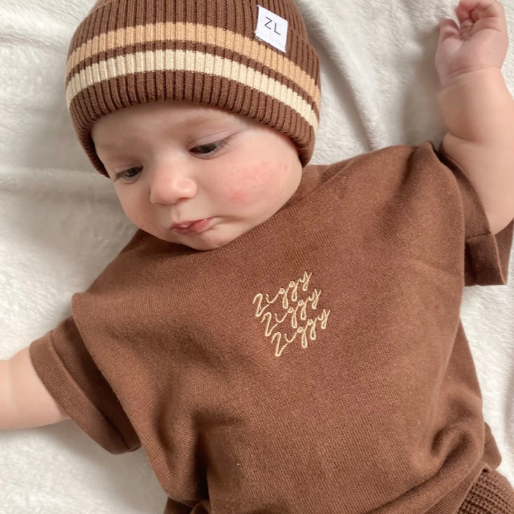 SIGNATURE TEE | CHOCOLATE - By Ziggy Lou