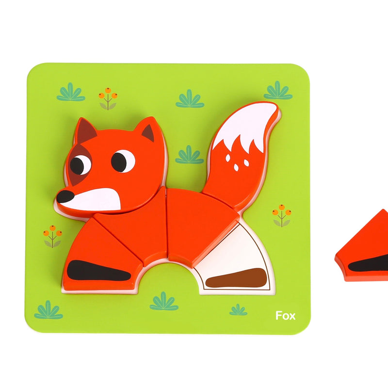 6 in 1 Mini Animal Puzzle