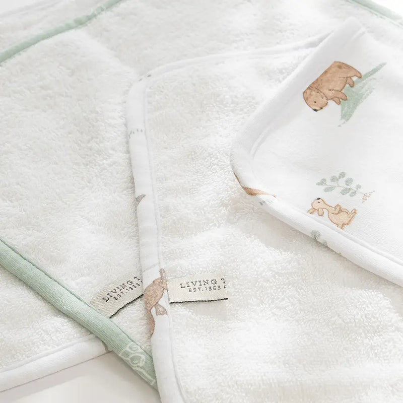 Organic Wash Cloths - 3 Pack