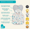 Love To Dream Swaddle Up Original 1.0 Tog- Grey