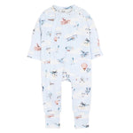 Harlan Print Long Sleeve ZipSuit