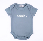 Personalised Name Short Sleeve Onesie