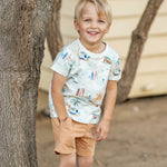 Boys Tan Shorts