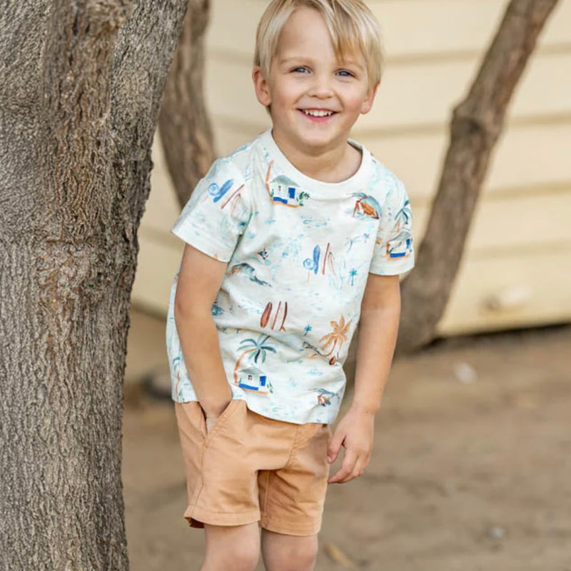Boys Tan Shorts