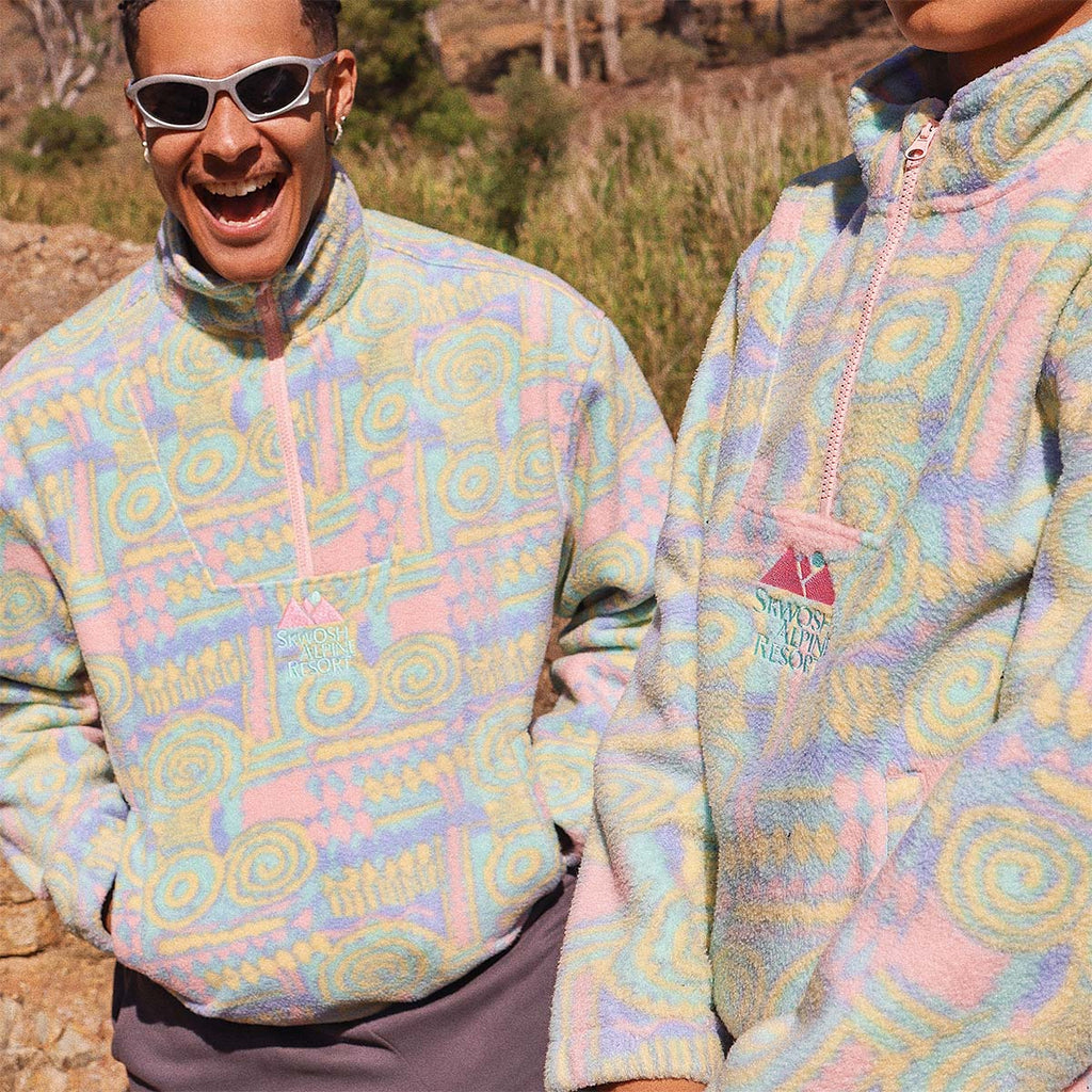 Swellifornia Polar Fleece Half Zip