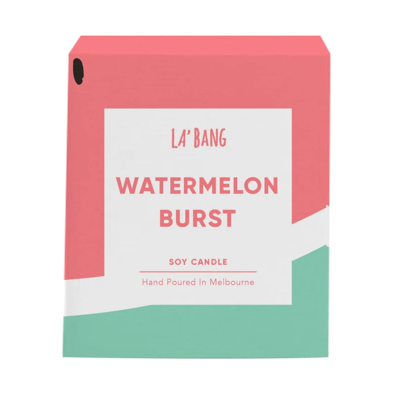 Wooden Wick Candle - Watermelon Burst