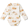 Bears Long Sleeve Organic Bodysuit