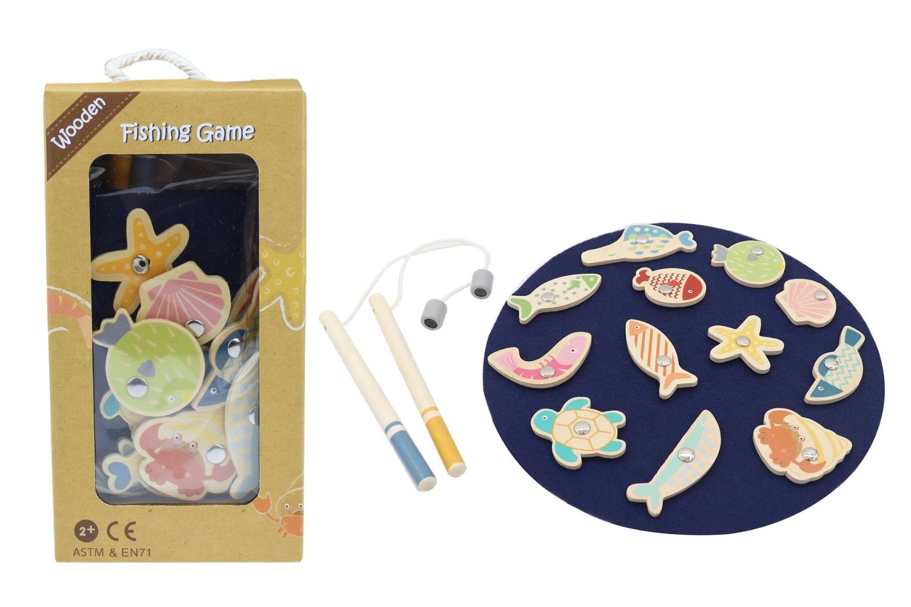 Wooden Fishing Game Bless Your Cotton Socks