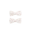 Organic Cotton Noelle 2pk Bow - Victoria Blush
