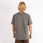 Quattro Regular Tee in Carbon