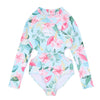 Keely Cut Out Long Sleeve Sunsuit