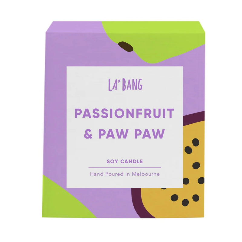 Wooden Wick Candle - Passionfruit Paw Paw - Limited Edition